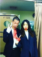 戸田恵梨香、『SPEC』続編は「ぜってーやんねーかんな」加瀬亮と“血まみれピース”　