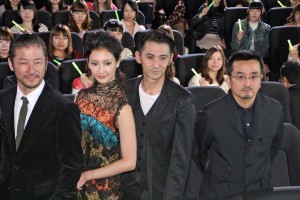 映画『グラスホッパー』完成披露試写会の様子