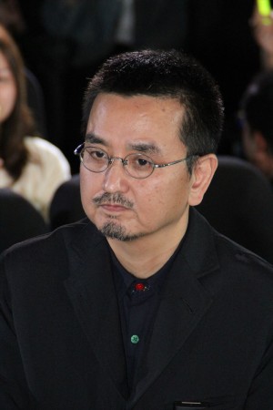 映画『グラスホッパー』完成披露試写会に出席した瀧本智行監督