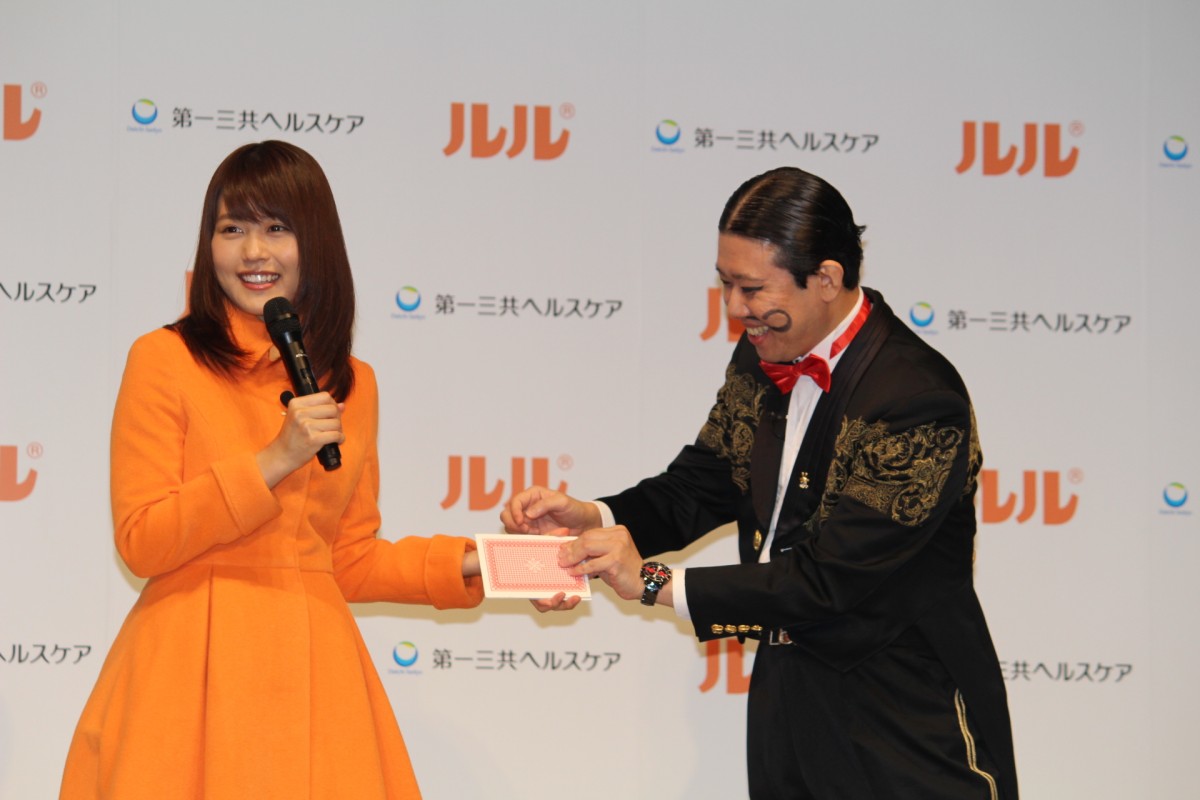 有村架純、おなじみのCMソング披露「人前であまり歌ったことないので…」ハニかむ