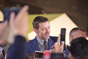 『PAN ～ネバーランド、夢のはじまり～』ジャパンプレミアに登壇したヒュー・ジャックマン