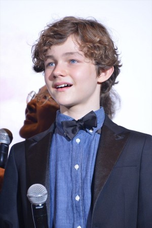 『PAN ～ネバーランド、夢のはじまり～』ジャパンプレミアに登壇したリーヴァイ・ミラー