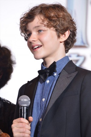 『PAN ～ネバーランド、夢のはじまり～』ジャパンプレミアに登壇したリーヴァイ・ミラー