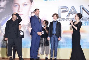『PAN ～ネバーランド、夢のはじまり～』ジャパンプレミアの様子