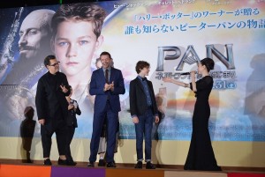 『PAN ～ネバーランド、夢のはじまり～』ジャパンプレミアの様子