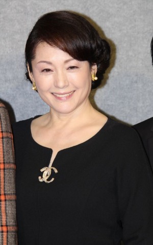 NHK木曜時代劇『ぼんくら2』の記者会見に出席した松坂慶子