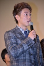 佐藤健『バクマン。』初日舞台挨拶にて