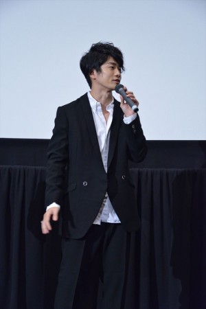 『サイボーグ009VSデビルマン』の完成披露上映会に登壇した声優の福山潤