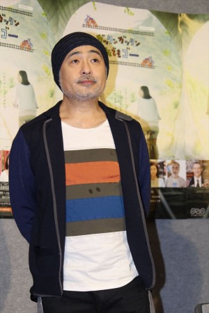 松尾スズキ、NHKドラマ『ガッタンガッタン それでもゴー』記者会見にて