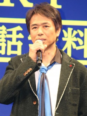 『連続ドラマＷ 海に降る』完成披露試写会に登壇した時任三郎