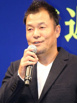 『連続ドラマＷ 海に降る』完成披露試写会に登壇した山本剛義監督