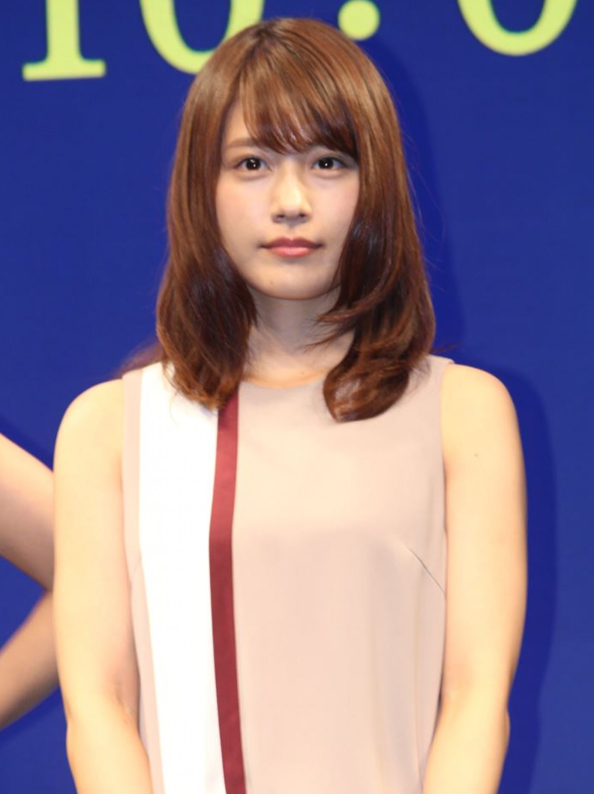 『連続ドラマW 海に降る』完成披露試写会に登壇した有村架純