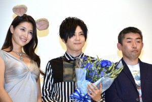 橋本マナミ、梶裕貴、河村友宏監督が『GAMBA ガンバと仲間たち』先行上映会に登場　