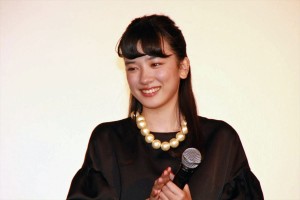 映画『俺物語!!』完成披露舞台挨拶に登壇した永野芽郁