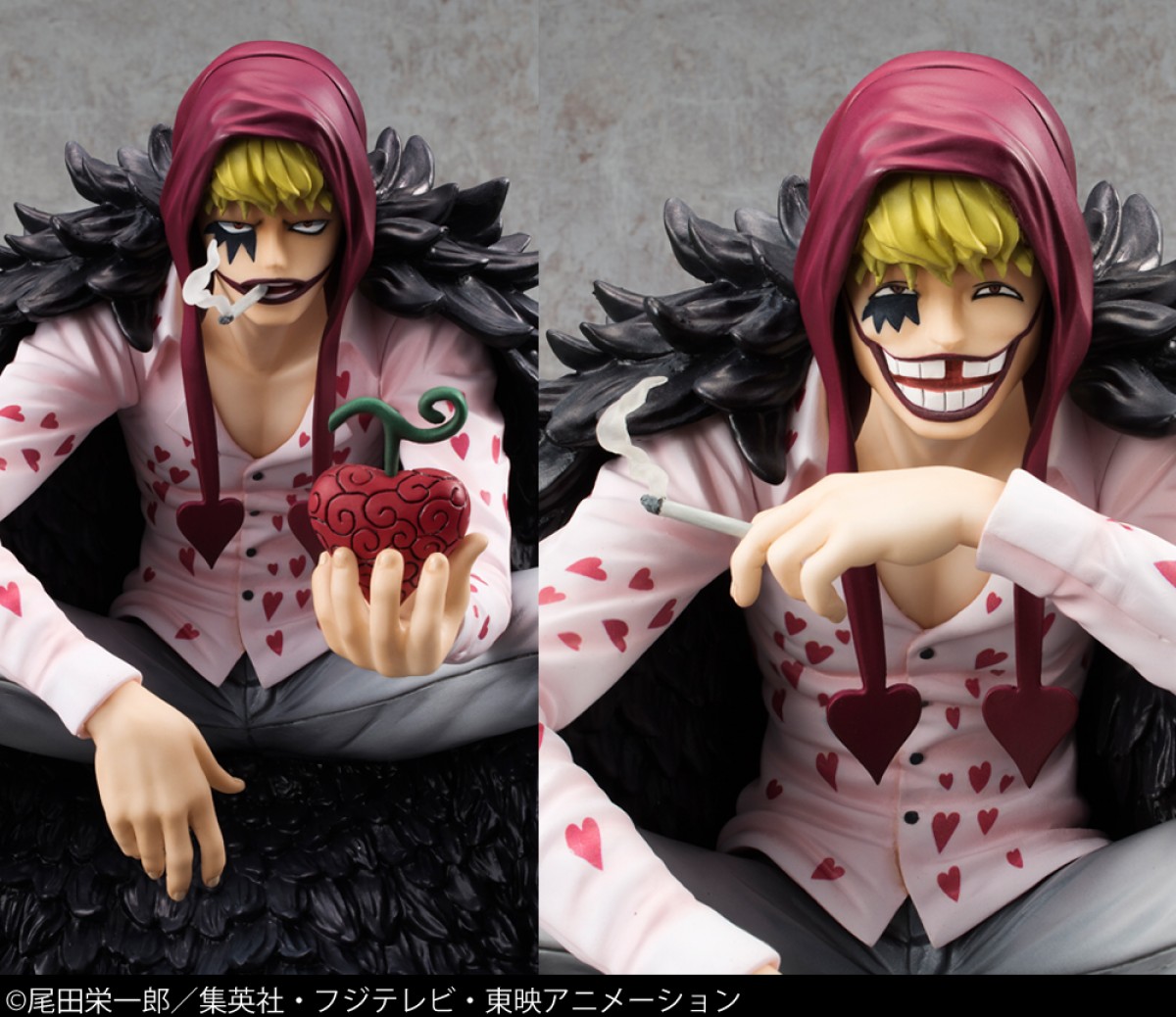 『ワンピース』コラソンとローの感動名場面がフィギュアに！ 差し替えパーツも充実