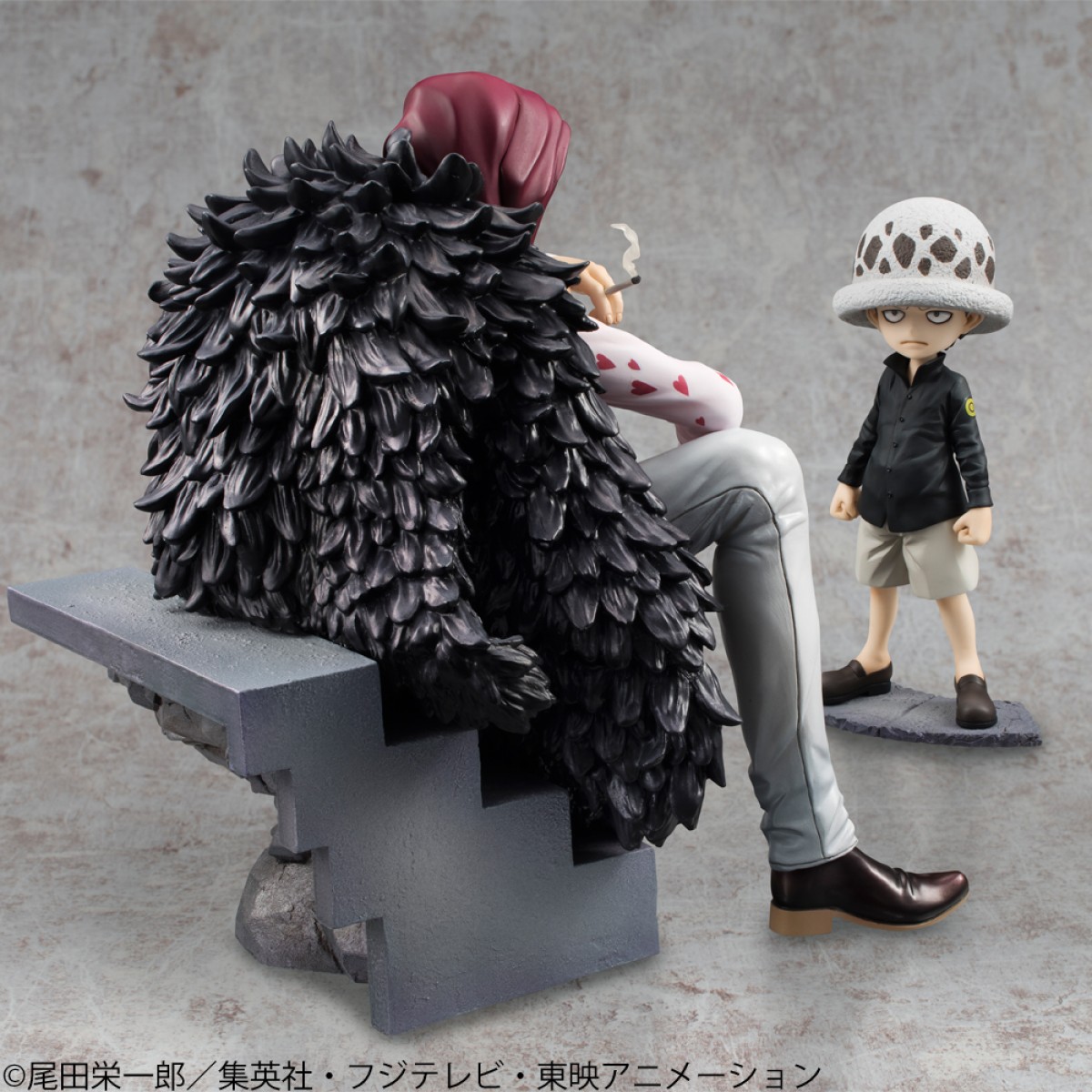 『ワンピース』コラソンとローの感動名場面がフィギュアに！ 差し替えパーツも充実