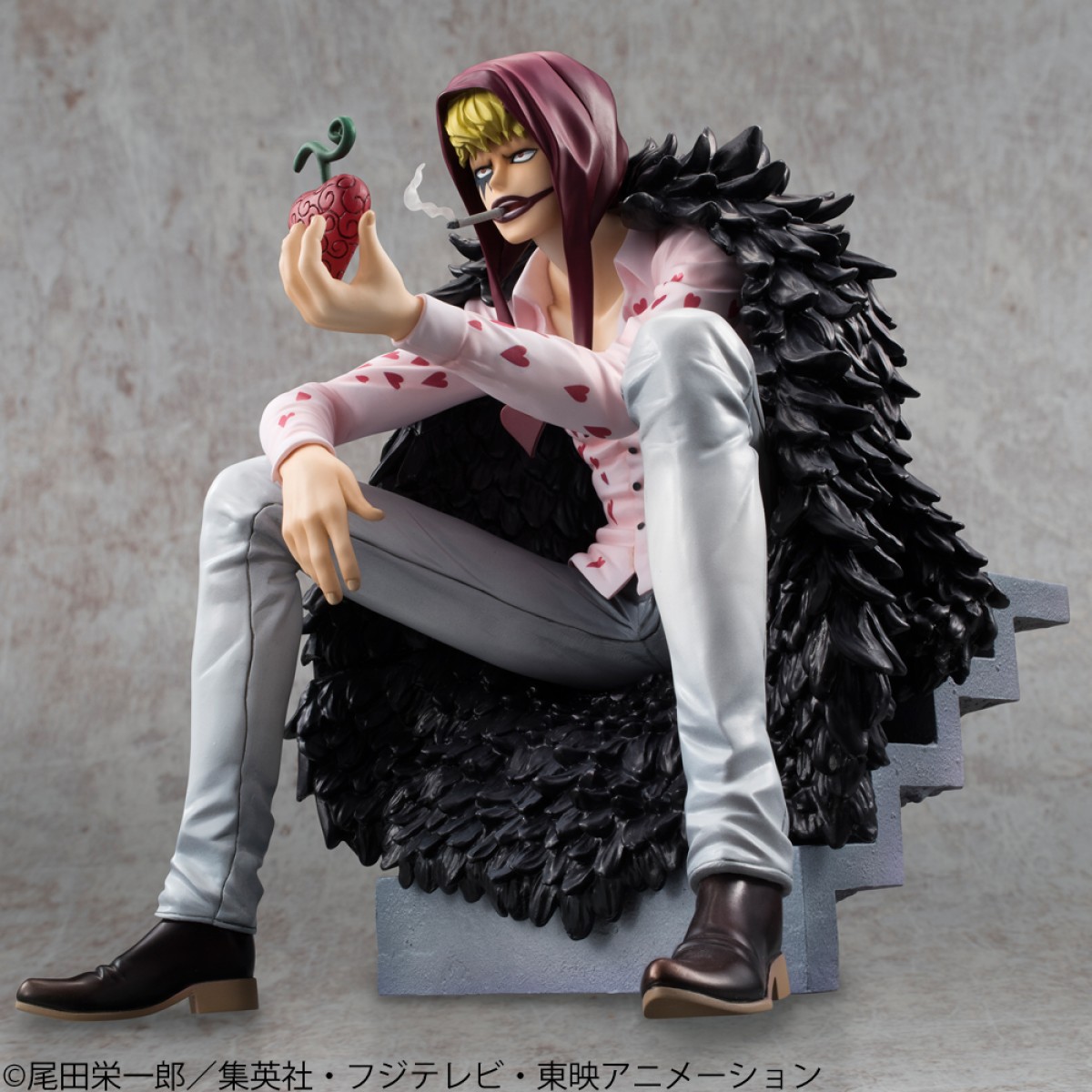 『ワンピース』コラソンとローの感動名場面がフィギュアに！ 差し替えパーツも充実