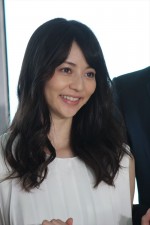 香里奈、ドラマ『結婚式の前日に』制作発表会にて