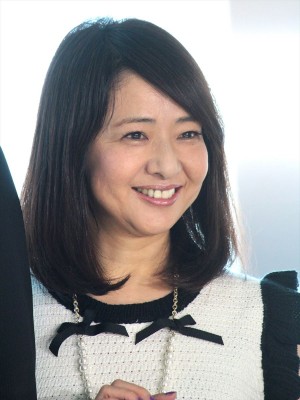 美保純、ドラマ『結婚式の前日に』制作発表会にて