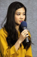 BSプレミアム『まれ～また会おうスペシャル～』試写会後の会見に登壇した清水富美加