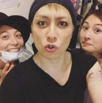 相武紗季、『RENT』堂珍嘉邦の楽屋訪問!?　舞台「最高でしたー」満面の笑み