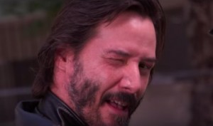 キアヌ・リーヴスがノリノリで『スピード』のパロディ