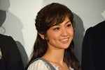 大島優子、『No.9－不滅の旋律－』公開前囲み取材にて