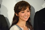 大島優子、『No.9－不滅の旋律－』公開前囲み取材にて