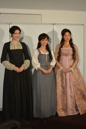 『No.9－不滅の旋律－』公開前囲み取材の様子