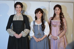 『No.9－不滅の旋律－』公開前囲み取材の様子