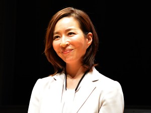 日曜劇場『下町ロケット』完成披露特別試写会に登壇した、真矢ミキ