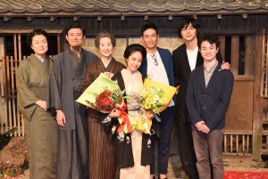 大河ドラマ『花燃ゆ』クランクアップ取材会の様子