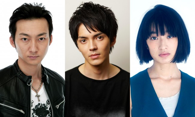 連続ドラマ『火花』への出演が発表された波岡一喜、林遣都、門脇麦(写真左から)