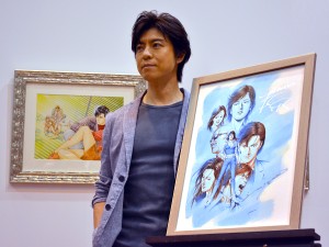 『エンジェル・ハート』上川隆也、「北条司原画展」に登場