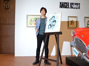 『エンジェル・ハート』上川隆也、「北条司原画展」に登場