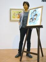 『エンジェル・ハート』上川隆也、「北条司原画展」に登場