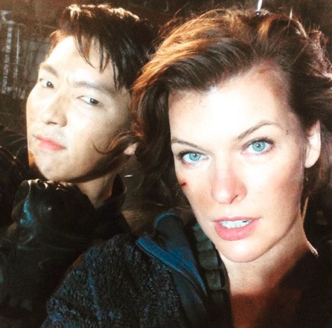 ミラ・ジョヴォヴィッチ、イ・ジュンギ、 Milla Jovovich