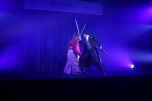 宝塚雪組公演『るろうに剣心』制作発表会の様子