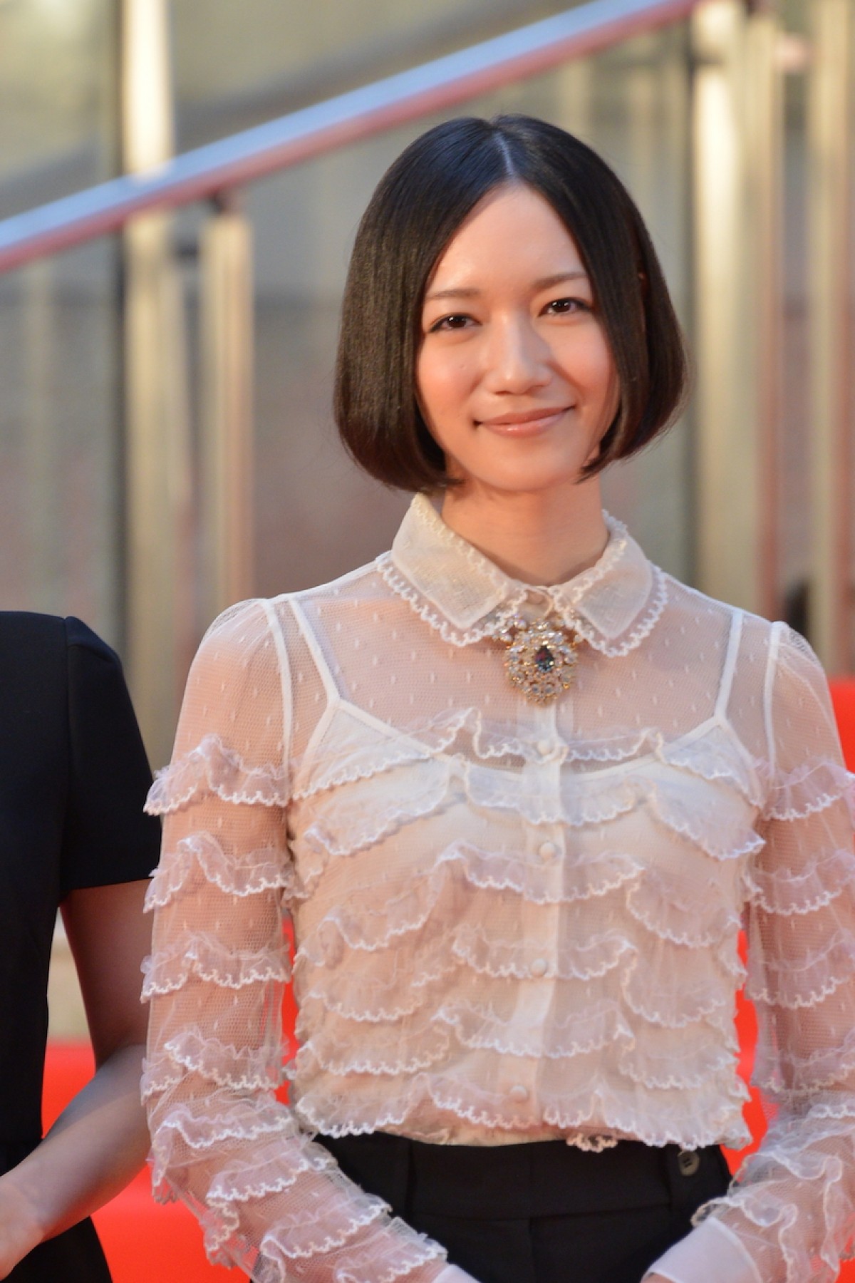 ＜TIFF2015＞Perfume、全員モノトーンのシックな姿で登場　新井浩文もラブコール