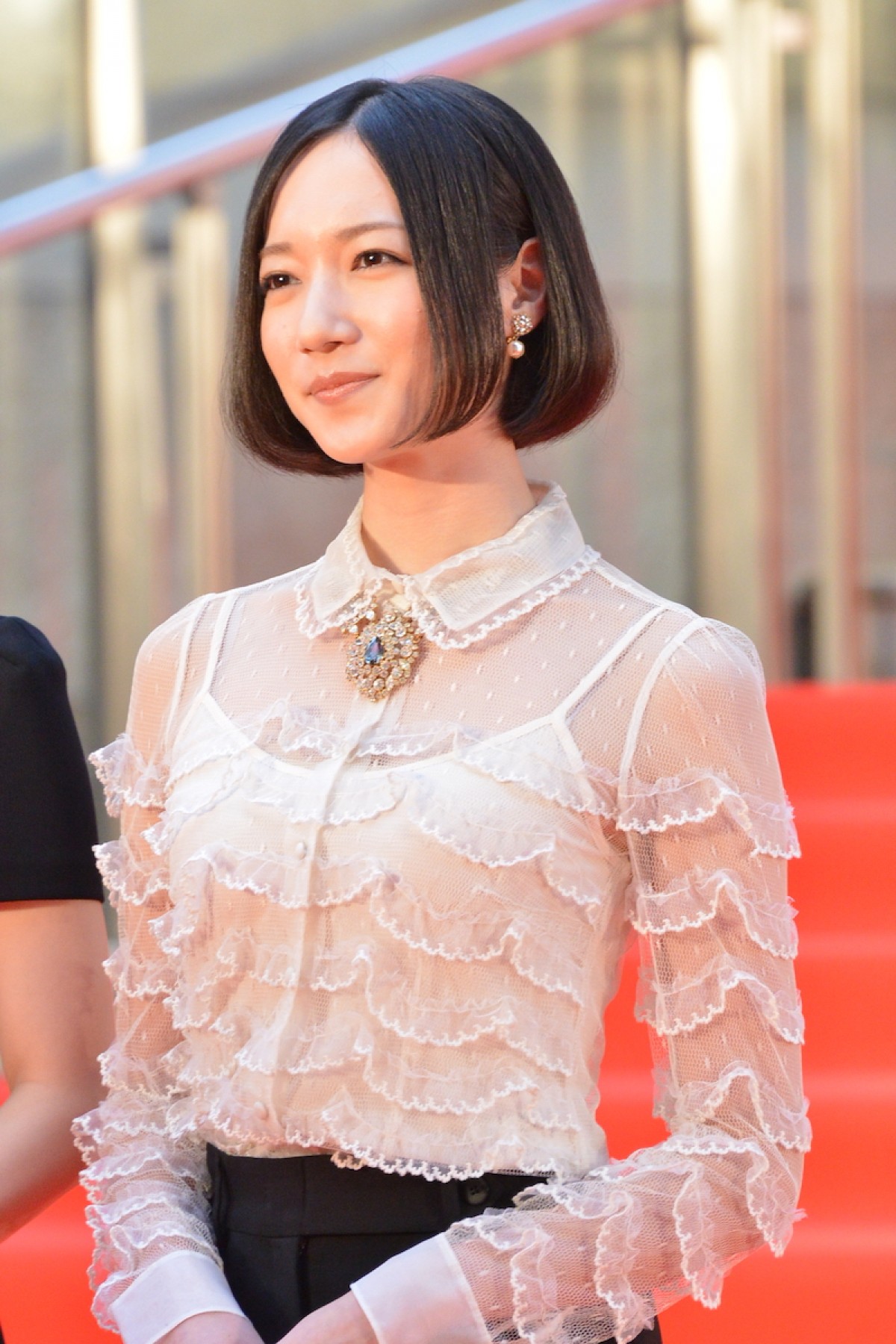 ＜TIFF2015＞Perfume、全員モノトーンのシックな姿で登場　新井浩文もラブコール