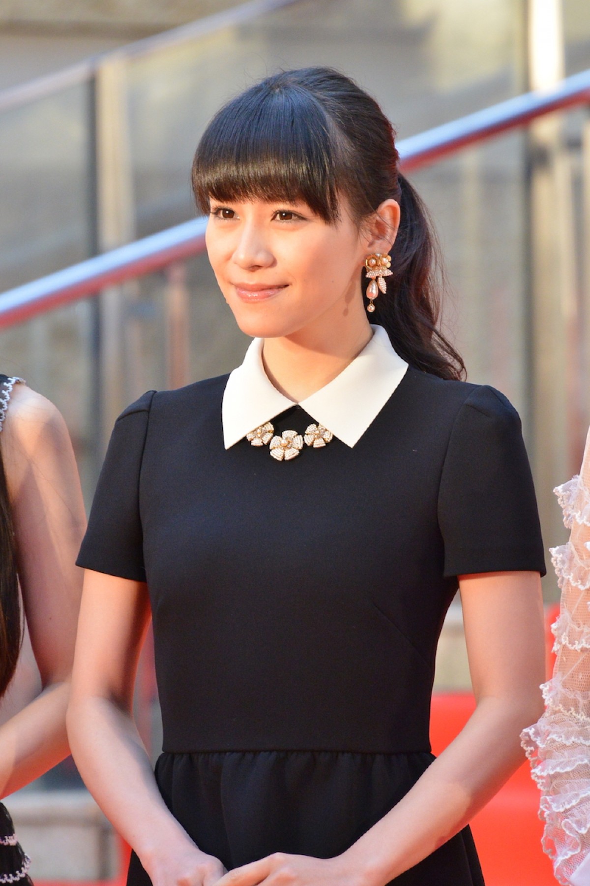 ＜TIFF2015＞Perfume、全員モノトーンのシックな姿で登場　新井浩文もラブコール