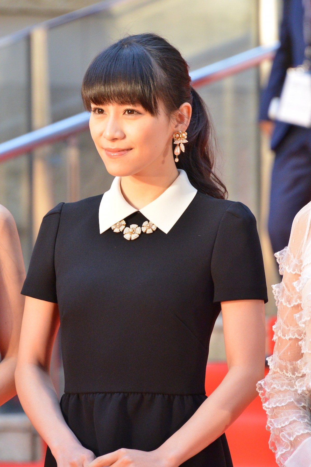 ＜TIFF2015＞Perfume、全員モノトーンのシックな姿で登場　新井浩文もラブコール