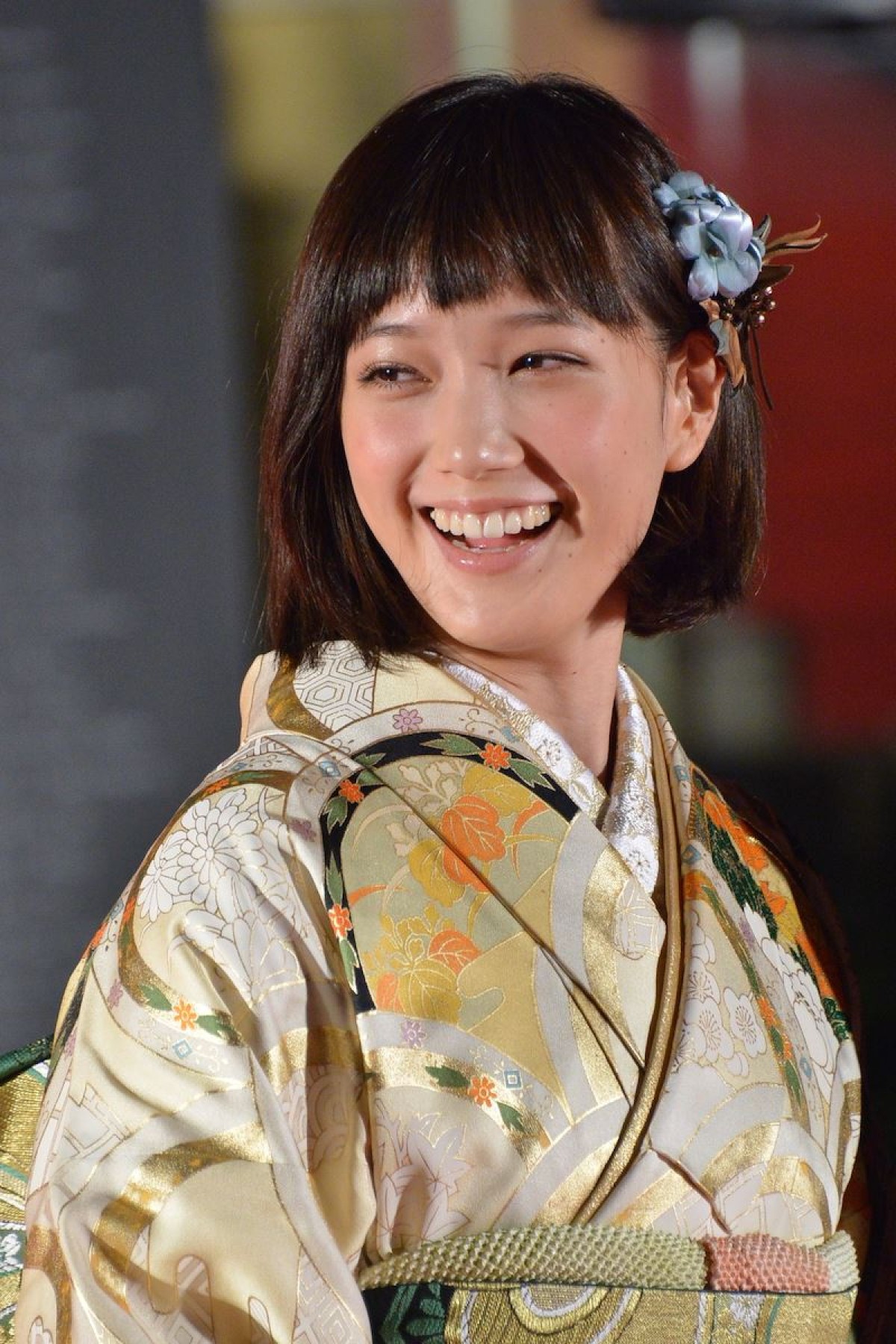 ＜TIFF2015＞本田翼、着物姿でレッドカーペット　佐藤浩市の手料理を絶賛