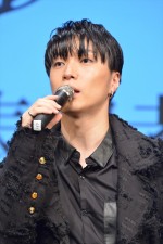 『花より男子 The Musical』製作発表記者会見に出席した松下優也（X4）