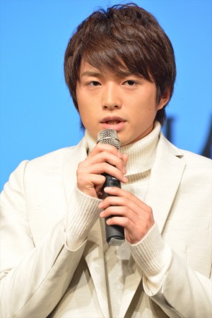 『花より男子 The Musical』製作発表記者会見に出席した白洲迅