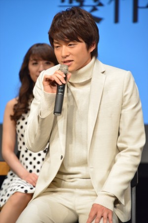 『花より男子 The Musical』製作発表記者会見に出席した白洲迅