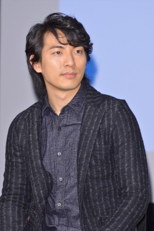 『花より男子 The Musical』製作発表記者会見に出席した上山竜治