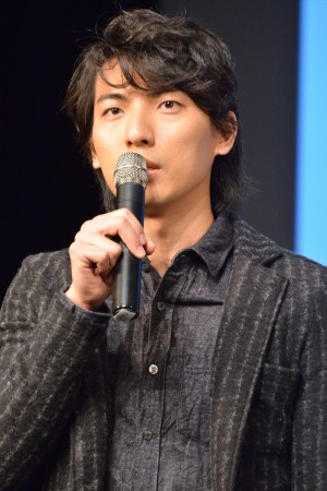 『花より男子 The Musical』製作発表記者会見に出席した上山竜治