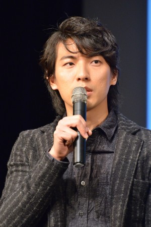 『花より男子 The Musical』製作発表記者会見に出席した上山竜治