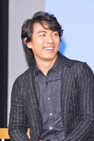 『花より男子 The Musical』製作発表記者会見に出席した上山竜治